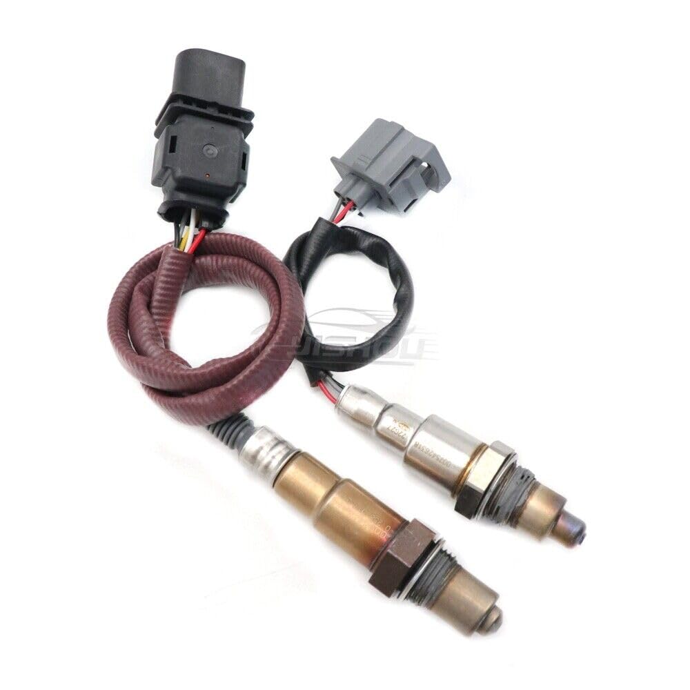 ya 5 8.24 baidi 2-Piece Oxygen O2 Sensor for 2014-2019 for Mercedes-Benz CLA45 AMG 2.0L Front + Rear 