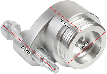 ya 9 10.24 CVT Tool Belt Replacement Tool Clutch Paver Aluminum for Can-Am Maverick x3 Silver