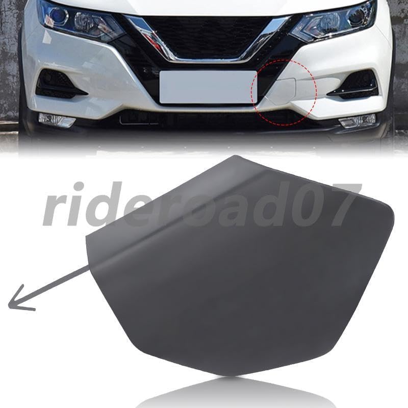 ya 6 8.24 baidi Front Bumper Tow Hook Eye Cover Cap for Nissan Rogue Sport 2020 2021 2022 2023
