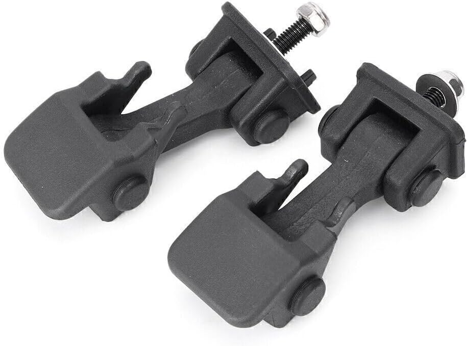 ya 4 8.10 for 1997-06 for Jeep for Wrangler TJ Lower/Upper Hood Latches Upper Catch Lock Brackets