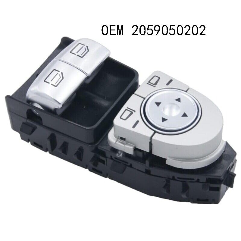 ya 9 10.24 Left Power Window Switch 2059056911 for Mercedes-Benz C200 C300 C63 S AMG Durability -