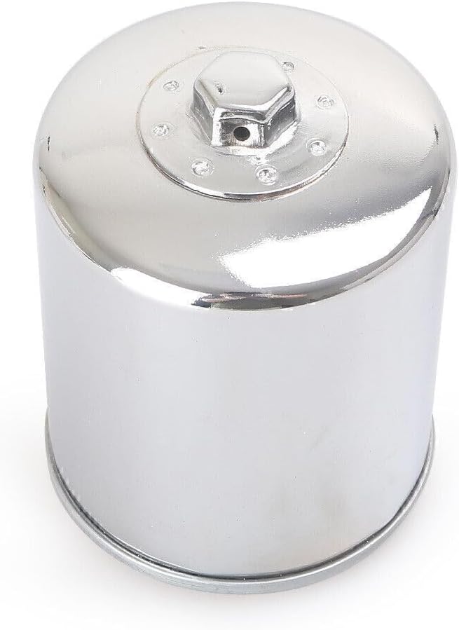 ya 4 8.14 Oil Filter Chrome for Harley-Davidson XL883N FLHRI ELECTRA GLIDE/BUELL