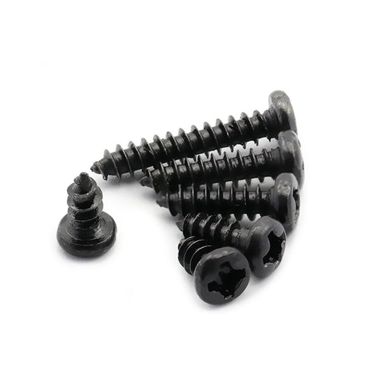 ya 16 10.20 baidi M2 M2.3 M2.5 M3 M4 Black Steel Phillips Pan Head Self Tapping Screws Sheet Metal