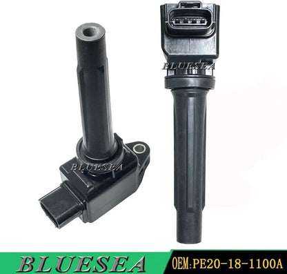 ya 4 8.24 baidi Set of 4 Ignition Coils PE20-18-100A For 12-18 for Mazda 3 CX-3 CX-5 CX-9 2.0L 2.5L