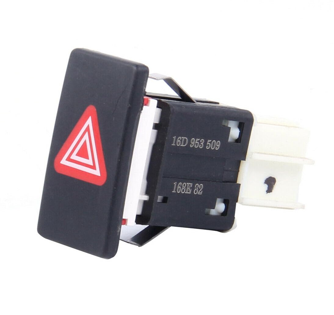 ya 4 8.8 Red Hazard Warning Flasher Switch Button for VW for Jetta MK6 2011-2014