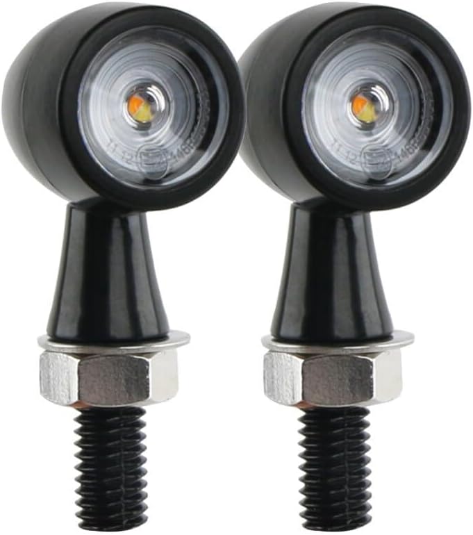 ya 4 8.14 2pcs Motorcycle for Mini LED Turn Signal Brake Flasher Light for Honda for Suzuki for Yamaha 