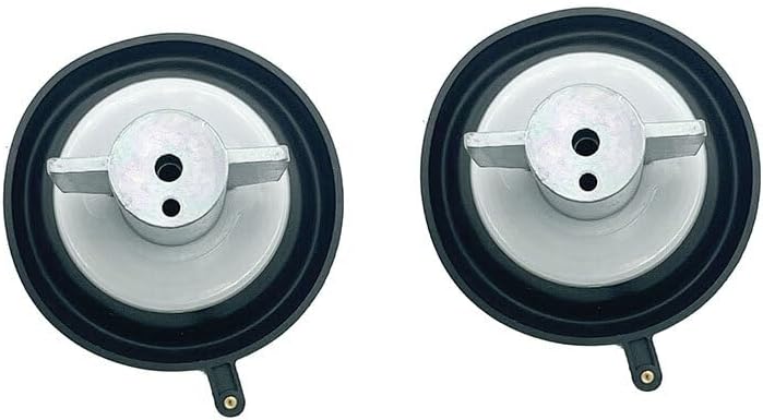 ya 13 9.15 baidi 2Pcs Membrane Diaphragm Carb Vacuum Fit for Kawasaki KVF650 KFX 700 Brut 16126-1226