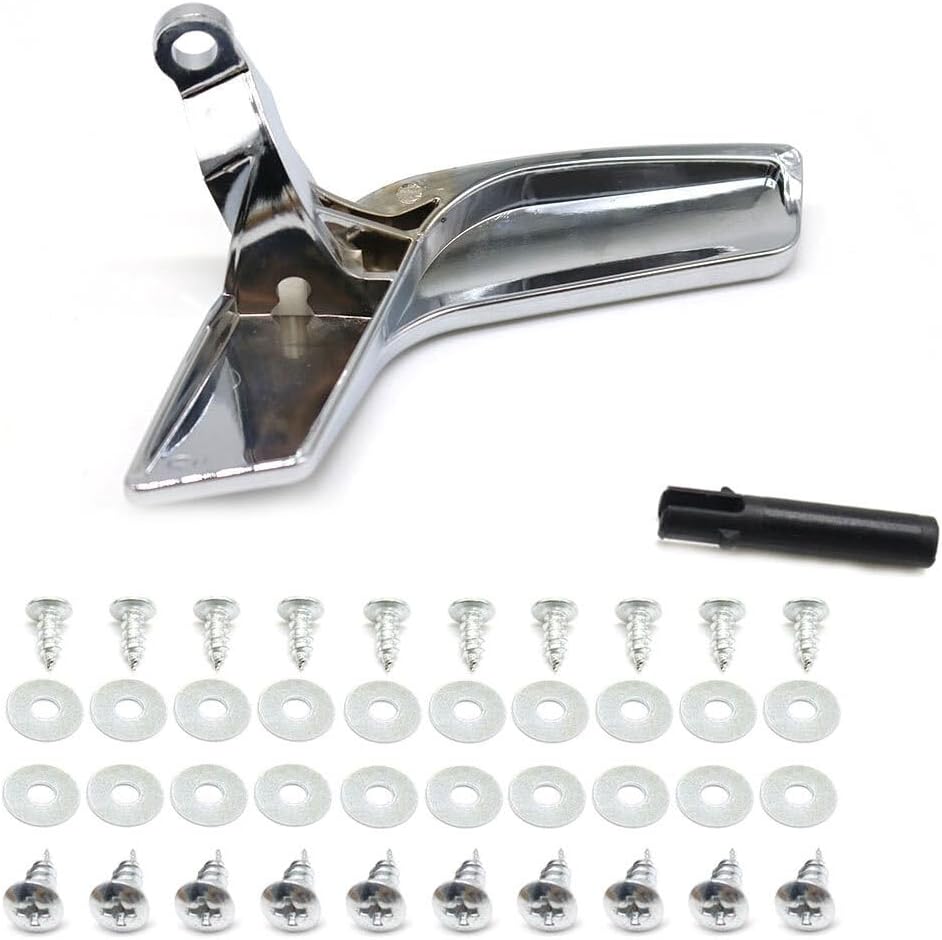 ya 5 8.10 for for Benz Bright Inside Interior Door Handle Repair Kit W204X204 Left Driver Side