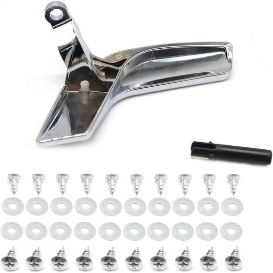 ya 5 8.10 for for Benz Bright Inside Interior Door Handle Repair Kit W204X204 Left Driver Side