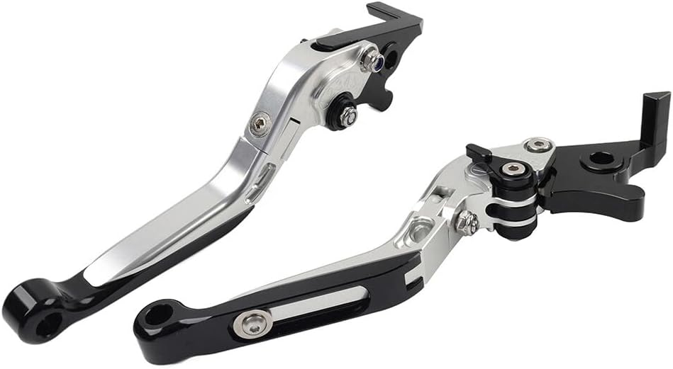 ya 10 9.16 zhengce Folding Extendable Brake Clutch Levers Fits Daytona 675 675 Street Triple R