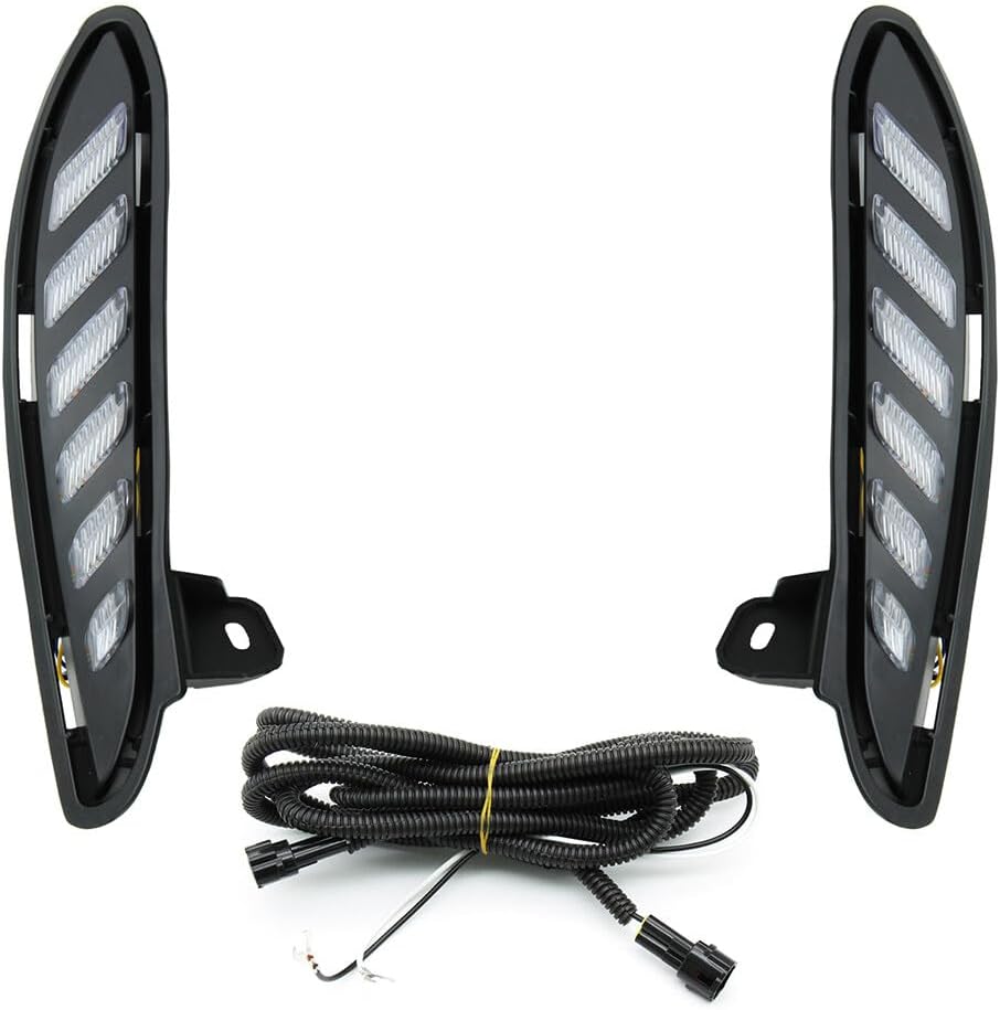 ya 4 8.10 LED Daytime Running Driving Light W/Turn Signal for Toyota Venza HARRIER 2021-22