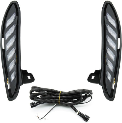 ya 4 8.10 LED Daytime Running Driving Light W/Turn Signal for Toyota Venza HARRIER 2021-22