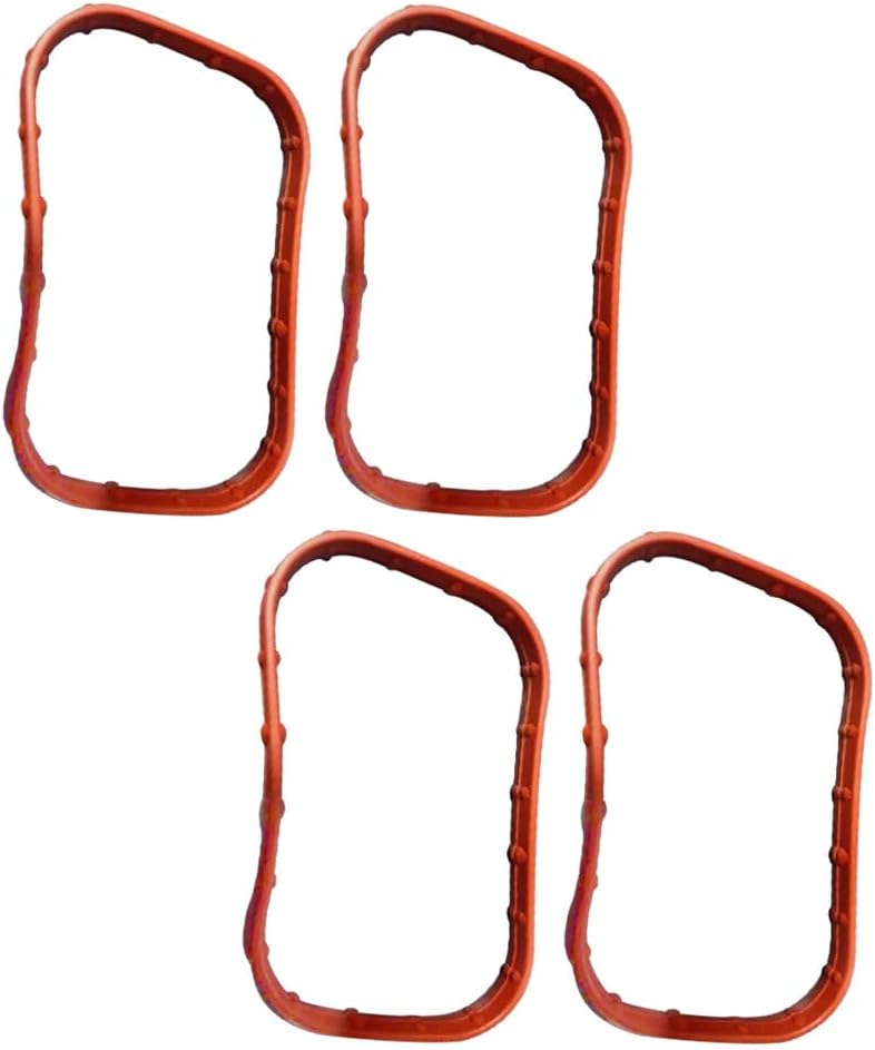 ya 4 8.10 4x Intake Manifold Gasket Red For Escape Explorer Bronco for Mustang Maverick Ranger