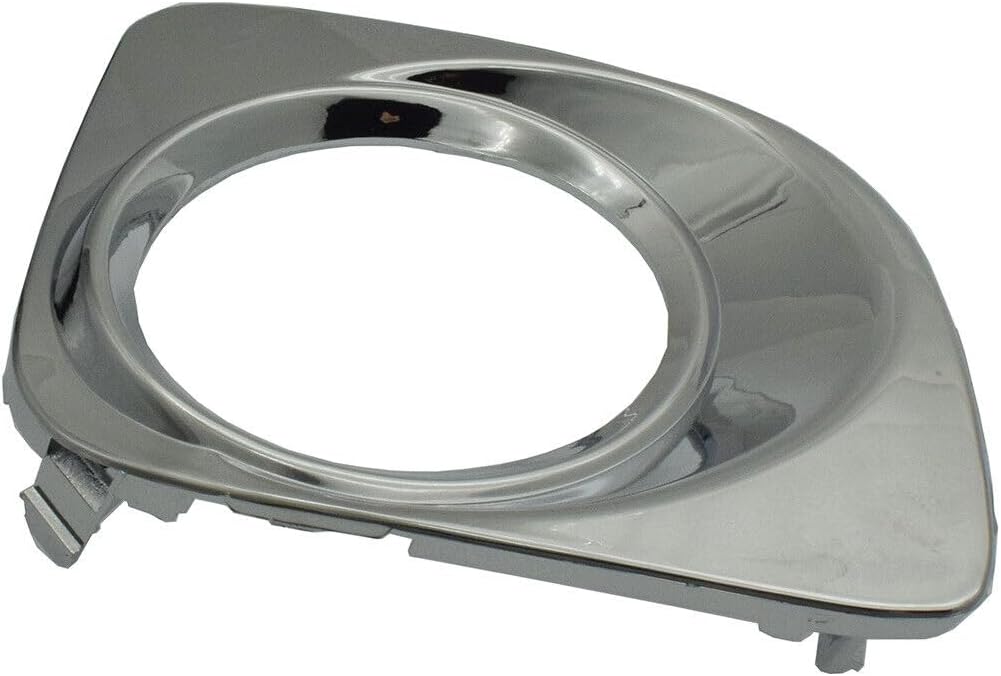 ya 10 9.16 zhengce Front bumper fog light hole cover inserted with right chrome for Toyota Ven