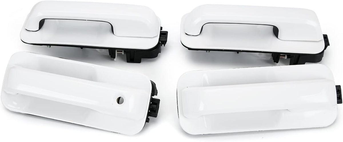 ya 10 9.16 baidi 4X Outside Door Handle Fit 2015-2020 for Ford F150/F-150 Front & Rear Ingot Silver