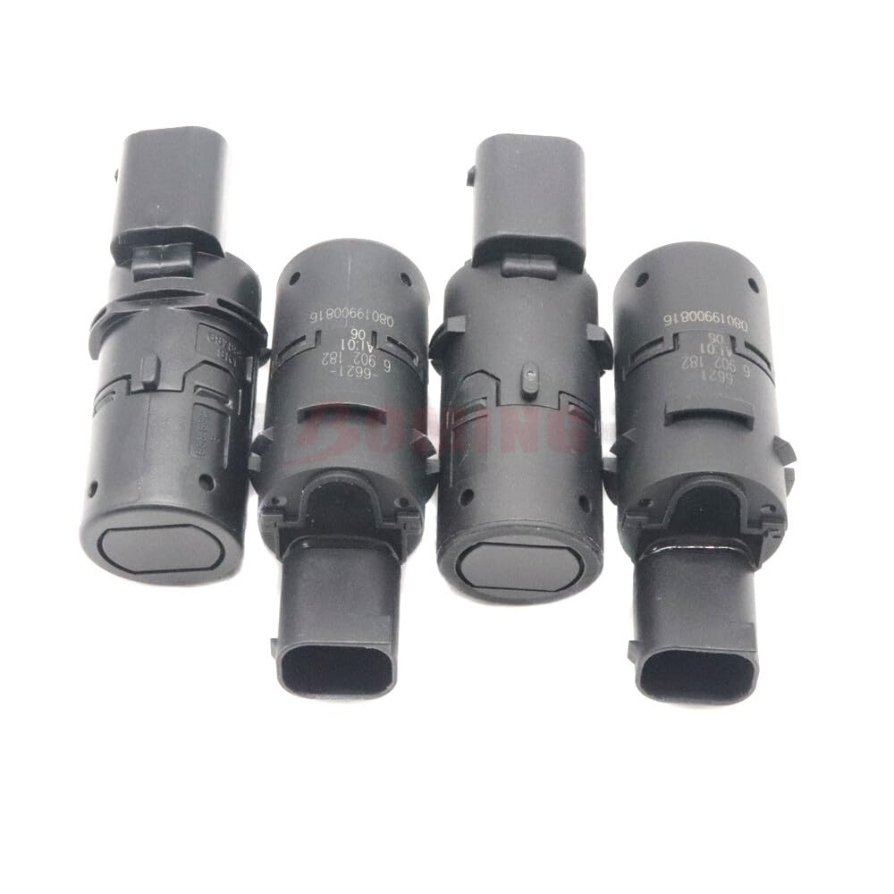 ya 2 8.15 Suitable for BMW E38 E39 E53 X5 66216902182 Black Parking Sensor PDC Sensor Rear 2 Pieces