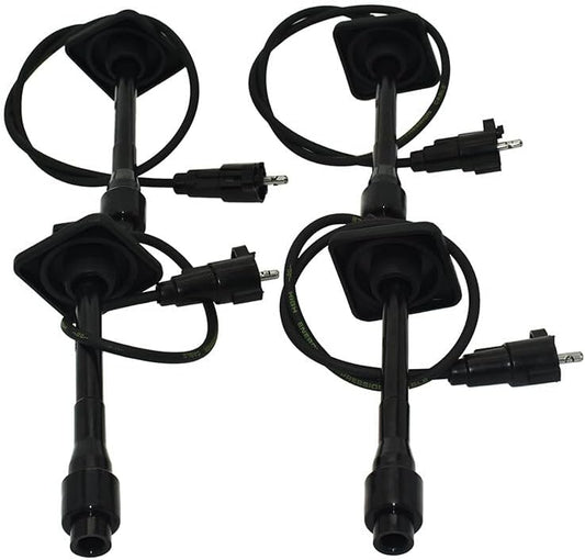 ya 12 10.8 zhengce 4 Pieces Spark Plug Wires for Toyota for Camry Solara Rav4 97-01 2.0L 90919