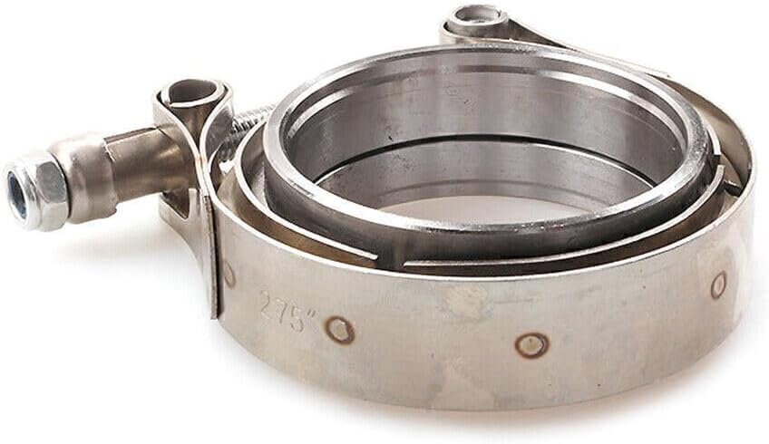 ya 4 8.14 3 Self Aligning Male/Female V-Band Vband Clamp CNC Stainless Steel Flange Kit