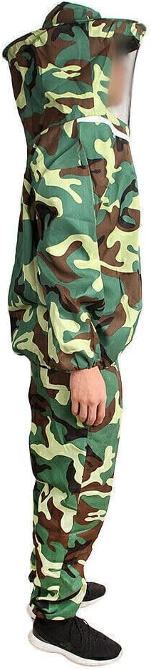 ya 4 8.14 For Adult Camouflage Beekeeping Jacket Pants Veil Bee Protective Suit Clothes