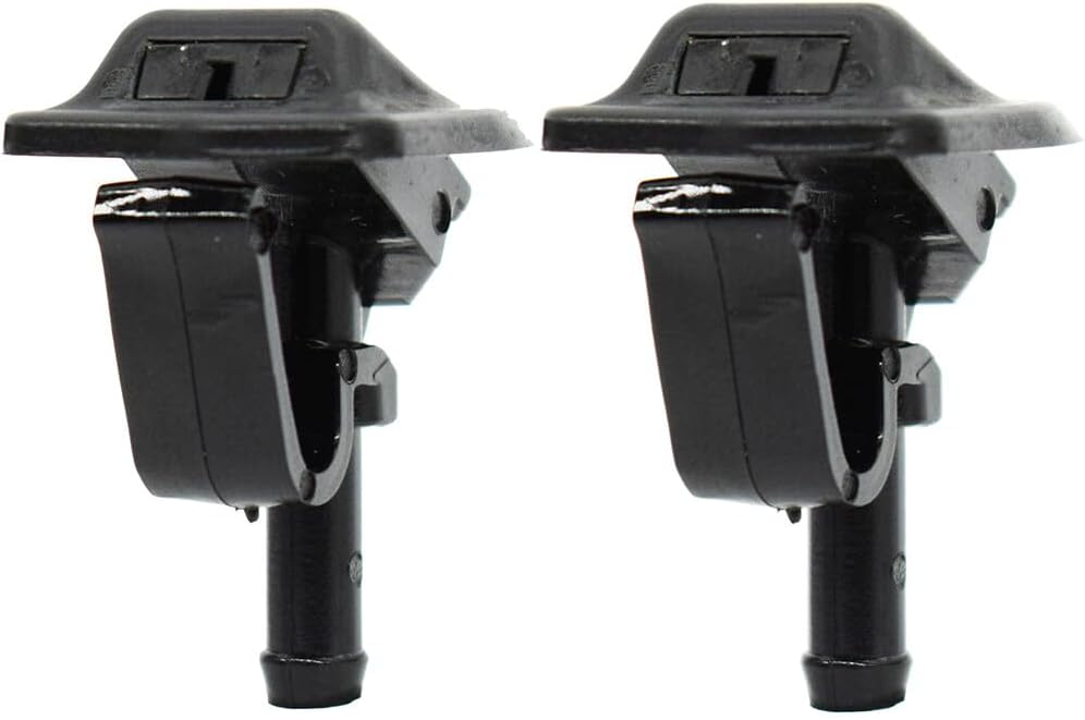 ya 2 8.15 Pair Jets for Jeep for Wrangler 2002-2012 Windshield Washer Squirter Nozzle Jet