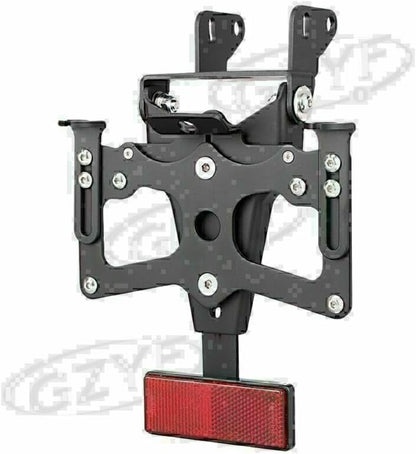 ya 6 8.24 baidi Adjustable CNC Number Plate Tail Tidy Lisence Bracket Motorcycle for Yamaha