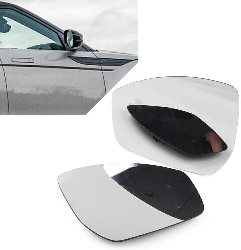 ya 2 8.15 for Land Rover for Range for Rover Evoque 2014-2018 2017 Pair Rear View Mirror Glass