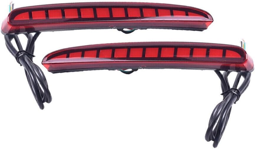 ya 13 9.15 baidi Fit for Honda Civic Hatchback Led Brake Light Rear Bumper Reflector Driving