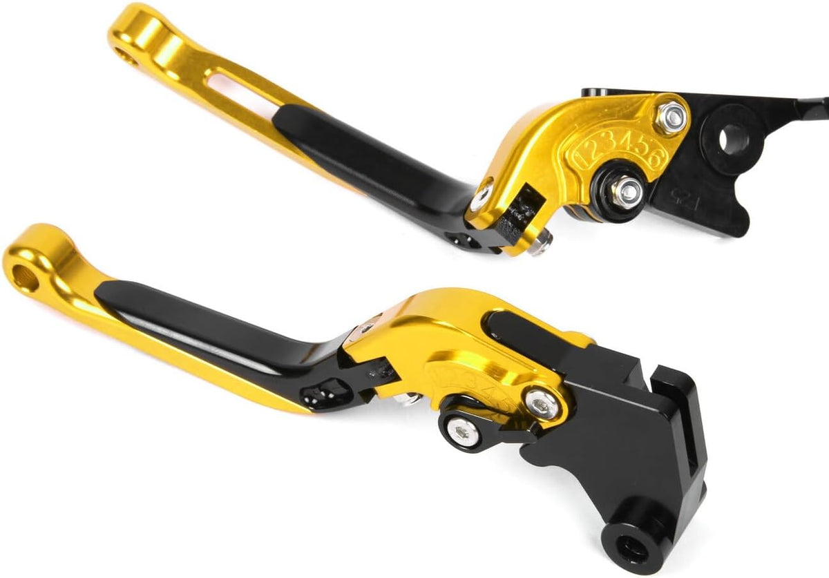 ya 11 9.14 baidifor Yamaha YZF R3/YZF R25 2014-2020 Brake Clutch Levers 2019 2018 2017 2016 2015