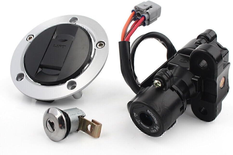 ya 4 8.14 Ignition Switch Lock Fuel Gas Cap Key Set Fit for Suzuki GSXR600 750 1000 2005-2017