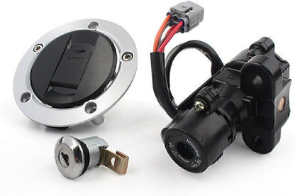 ya 4 8.14 Ignition Switch Lock Fuel Gas Cap Key Set Fit for Suzuki GSXR600 750 1000 2005-2017