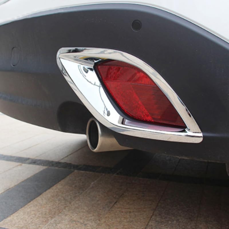 ya 6 8.14 Suitable for Mazda CX-5 CX5 2012-2016 chrome rear fog lamp bumper reflector protective cover f for Ram e