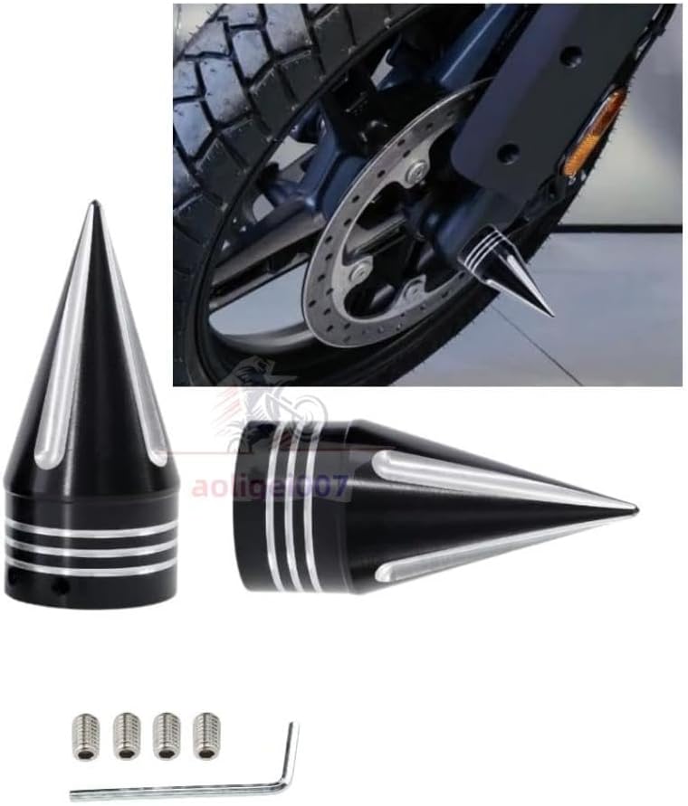 ya 23 10.7 baidi Front axle nut cap for Harley Touring Road Street Glide Softail Sportster