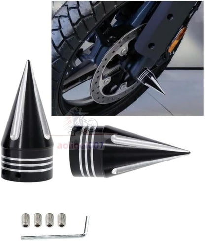 ya 23 10.7 baidi Front axle nut cap for Harley Touring Road Street Glide Softail Sportster