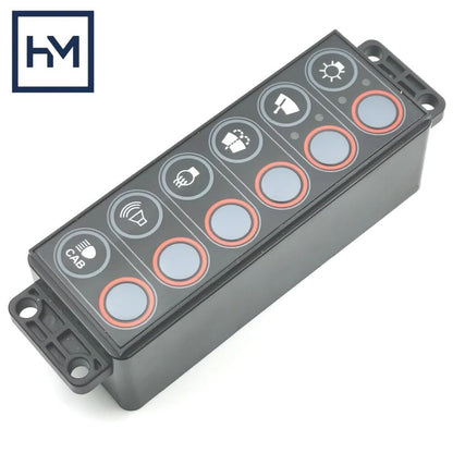 ya 6 8.24 baidi Headlight Control Switch Panel for Modern excavators 21Q6-30601 21Q630601