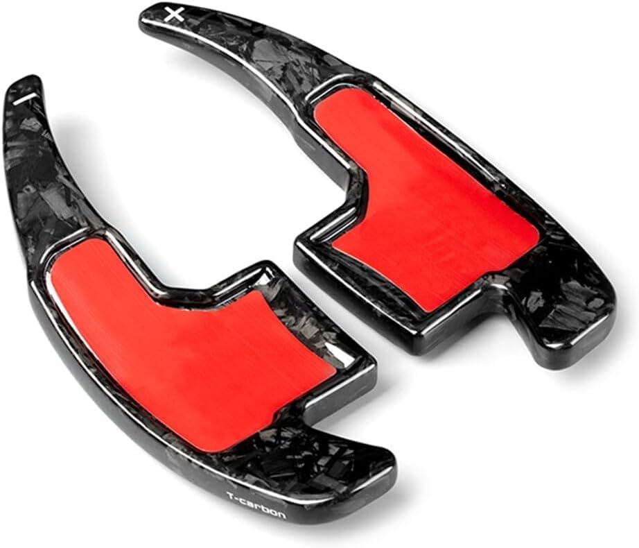 ya 28 10.13 zhengce Carbon Fiber Steering Wheel Paddle Shifter Extension for Ford for Mustang