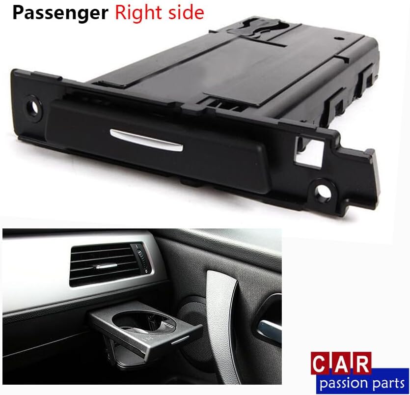 ya 6 8.24 baidi Retractable Passenger Right Beverage Cup Holder for BMW E90 E91 318i 325i 328i