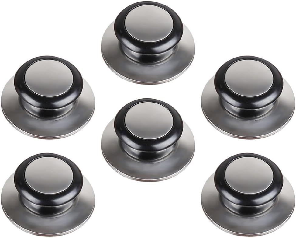 ya 14 9.20 baidi 6PCS Glass Saucepan Lid knob Kitchen Cookware Lid Knobs Plastic Pot Lid-1