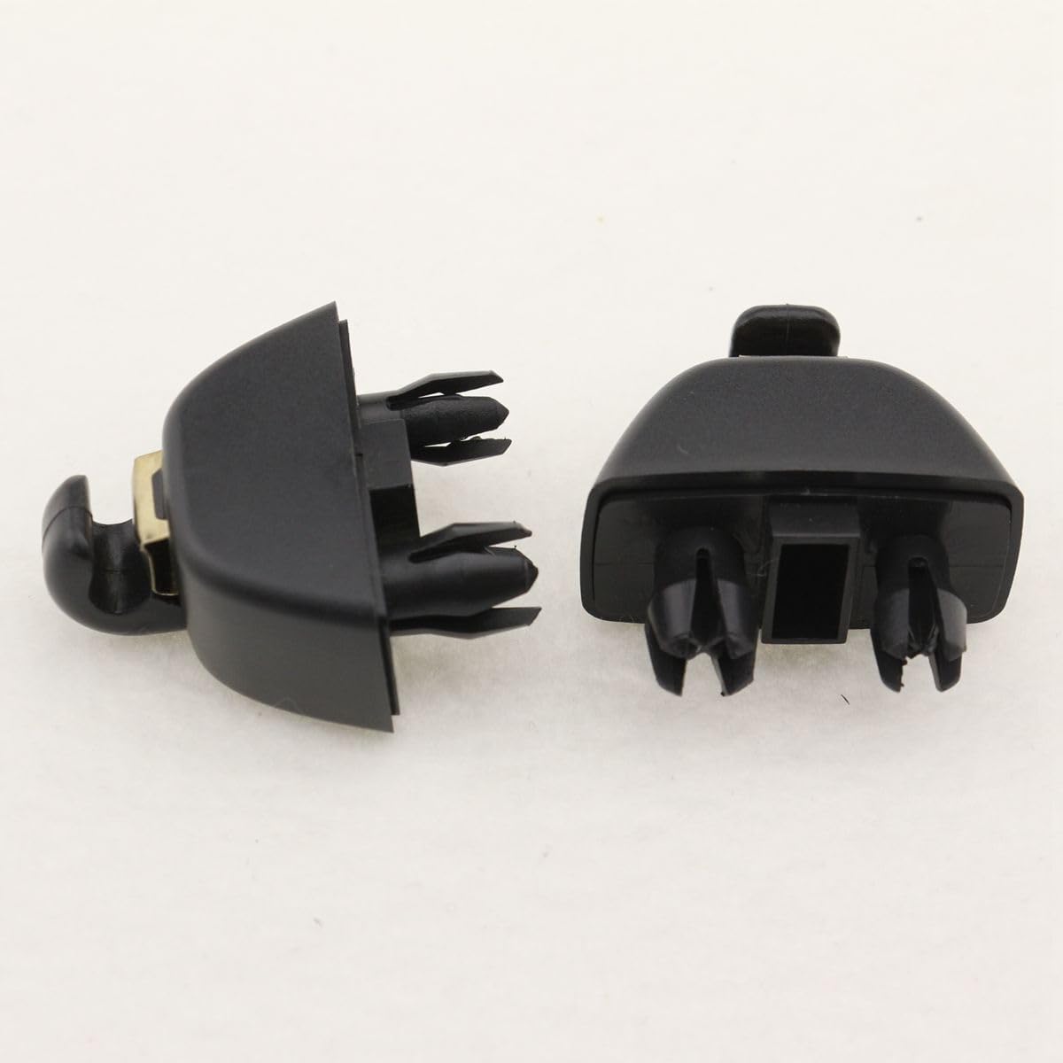 ya 11 9.14 baidi2 Pieces Sun Visor Support Clips for 2012-2015 for VW for Passat Black 6R0-857-561-Y20-