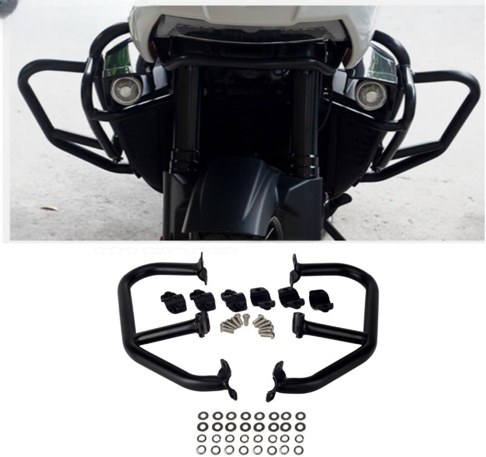 ya 13 9.15 baidi Black Steel Engine Guard Highway Collision Bar for PAN America 1250 RA1250 PA1250-