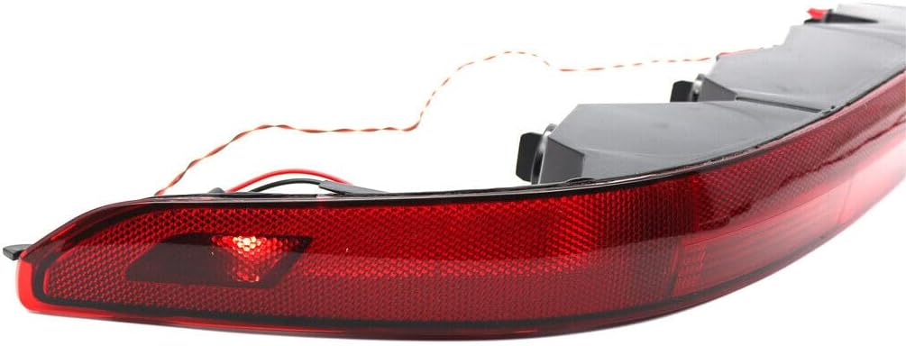 ya 4 8.10 US Version Left Rear Bumper Lower Tail Lamp Light W/5 Bulbs for Audi Q7 2016-21