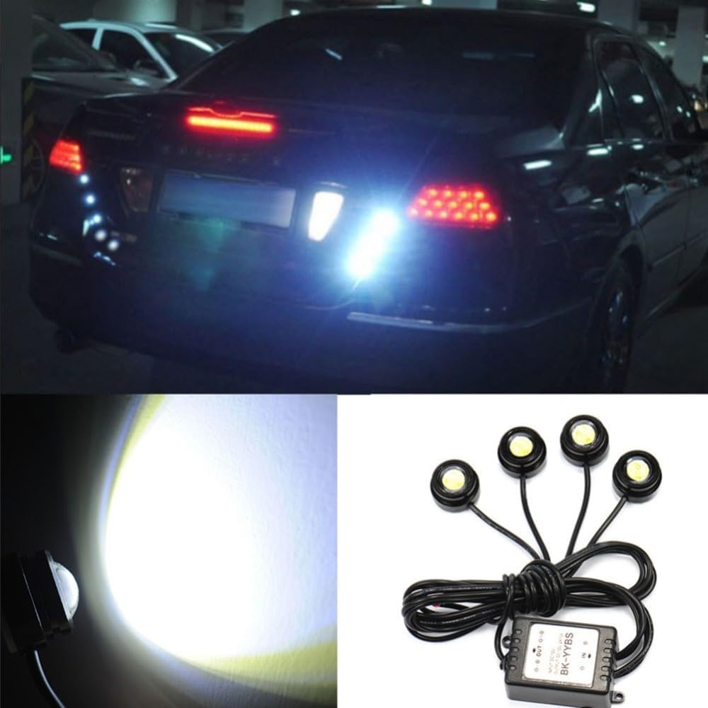 ya 13 9.15 baidi 4 In Light Emergency Flashing Car Strobe Daytime Running