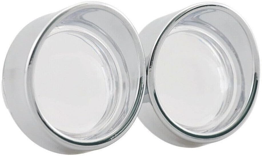 ya 4 8.8.2 2-inch turn signal light transparent lens cover f for Ram e sun visor suitable for Harley Touring Road King
