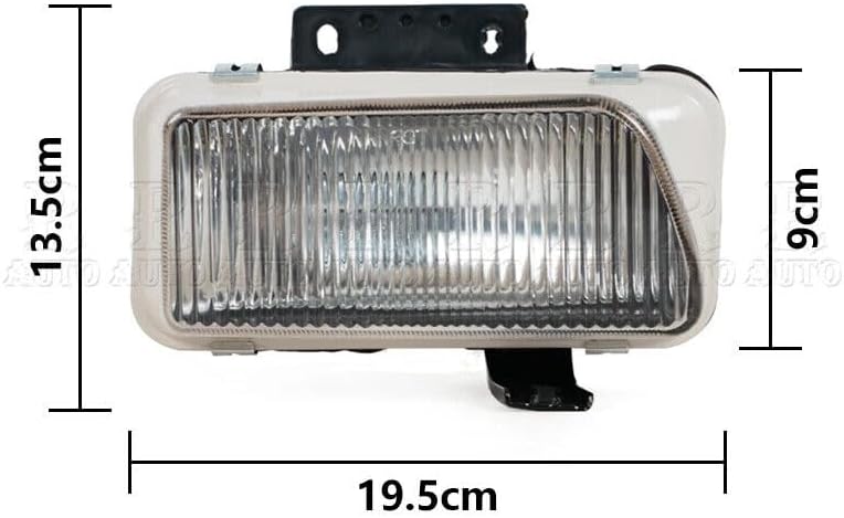 ya 2 8.15 A pair of black front bumper fog lights suitable for BMW E36 1992-1998 car fog lights