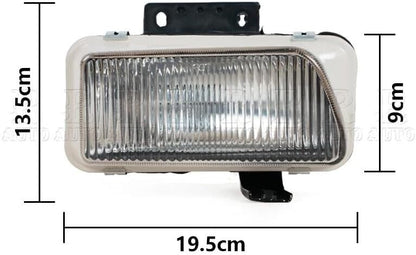 ya 2 8.15 A pair of black front bumper fog lights suitable for BMW E36 1992-1998 car fog lights