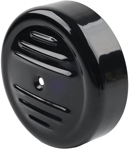 ya 5 8.10 7'' Round Stripe Air Cleaner Cover Black for Harley FXD FLST FXST 00-17 FLT