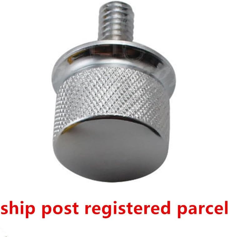 ya 4 8.8.2 Chrome Billet Aluminum Knurled for Seat Bolt for Harley Sportster Dyna Touring 96-15