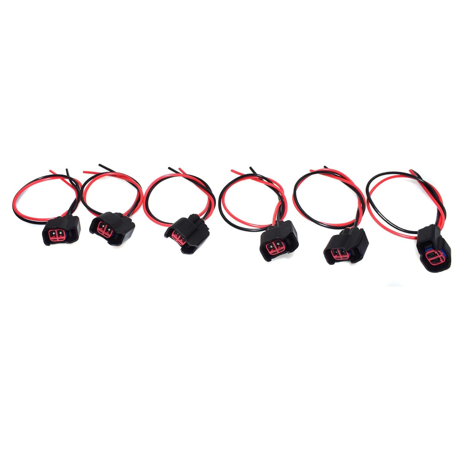 ya 2 8.15 6-Piece Fuel Injector Harness Connector for Ford for Lincoln for for Mercury 1P1344