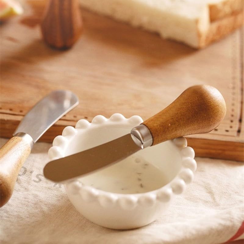 ya 14 9.20 baidi for Mini Butter Knife Cheese Spreader Knive Creative Standing Butter Jam Salad Kn-wq-1