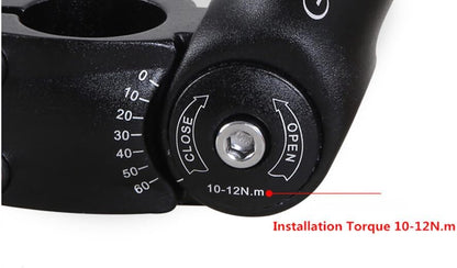 ya 13 9.15 baidi 31.8x110mm Adjustable Durable Bicycle Handlebar Stem Riser Fit For MTB Road Bike