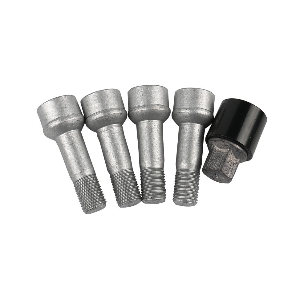ya 5 8.10 5pcs A0019901707 M14x1.5x45 Wheel Set Studs Lugs Long Safety Bolts Fits for Mercedes